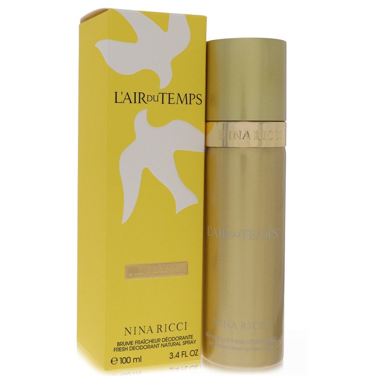 L'Air Du Temps by Nina Ricci Deodorant Spray 3.3 oz L'Air Du Temps by Nina Ricci Deodorant Spray 3.3 oz